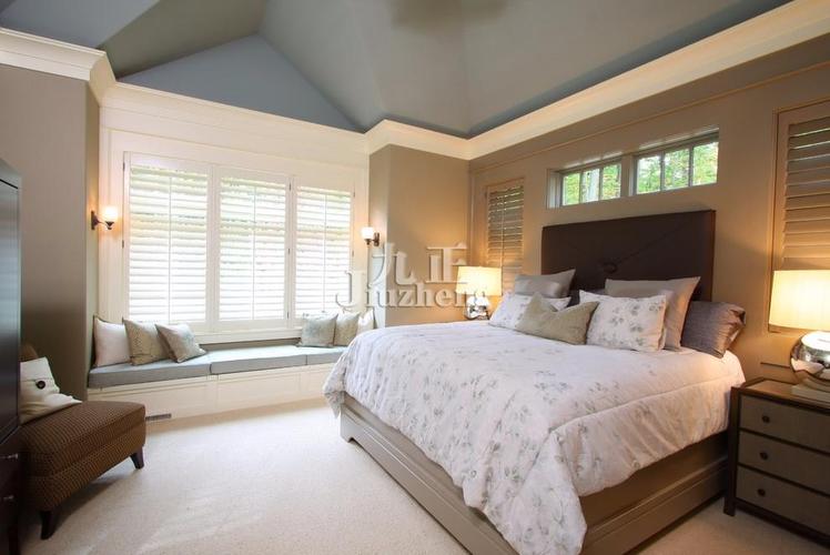 最新欧式卧室飘窗装修效果图大全2013图片