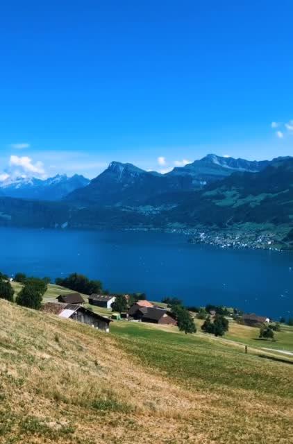 瑞士卢塞恩湖美出天际的感觉最让人心情舒适的一个地方