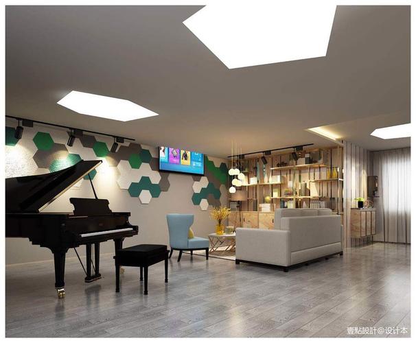 钢琴工作室教育机构其他150m05设计图片赏析