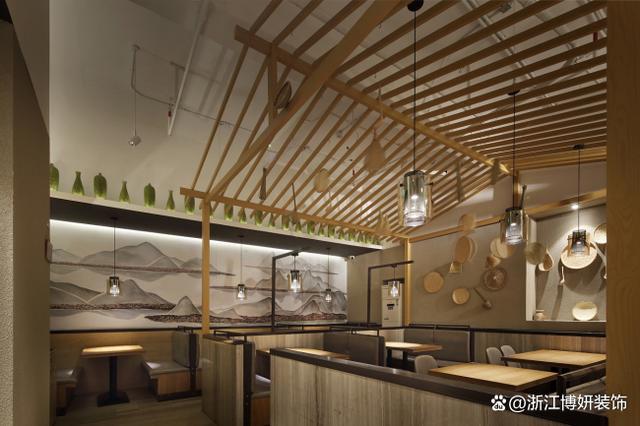 南京小吃店装修设计一个带着生活气的空间看三两食客悠悠漫谈