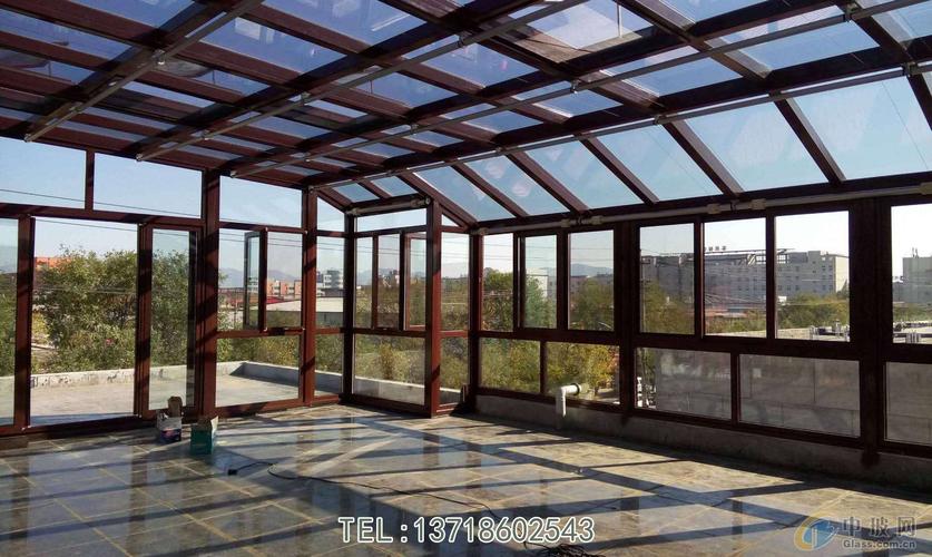 北京钢结构阳光房施工封院子玻璃封顶