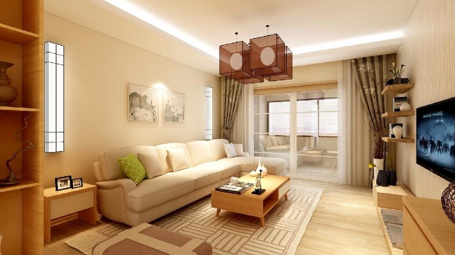 个温馨的家客厅客厅日式101m05二居设计图片赏析