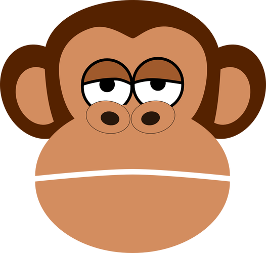 卡通猴子图片猴子卡通插图卡通动物卡通猴子