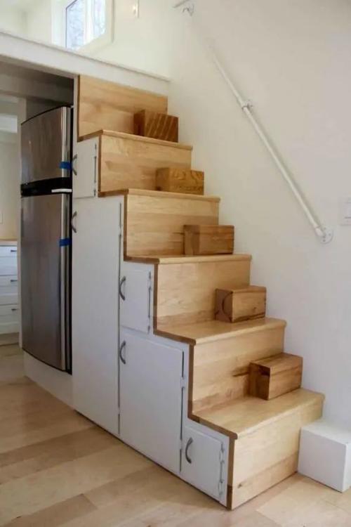 14种小户型楼梯设计实用不占地方我要是有套loft公寓也这样装