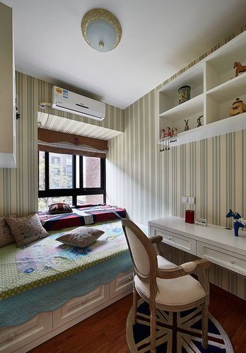 东南亚风格三居室儿童房榻榻米装修效果图