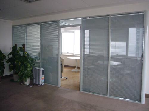 产品包括办公隔间墙铝合金百叶隔断办公玻璃隔断双层钢化玻璃内置