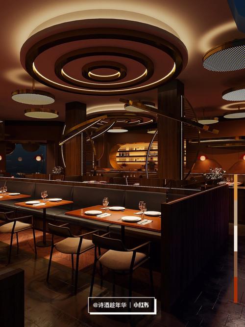 商场餐饮餐厅酒吧酒店设计效果图制作