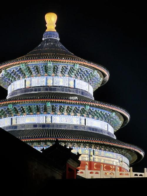 北京夜景61天坛