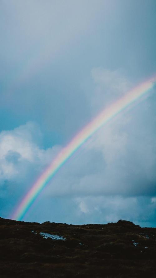 唯美彩虹风景图片手机壁纸