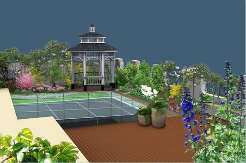 最新庭院屋顶花园装修效果图片设计456装修效果图
