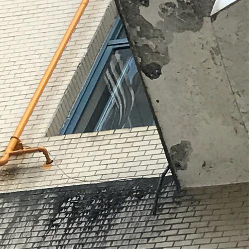 林邑花城外墙瓷砖滴水线视图