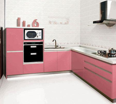 粉色家居之厨房图