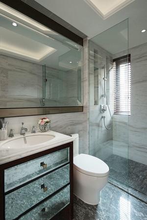 现代风格简约卫生间淋浴房设计装修效果图