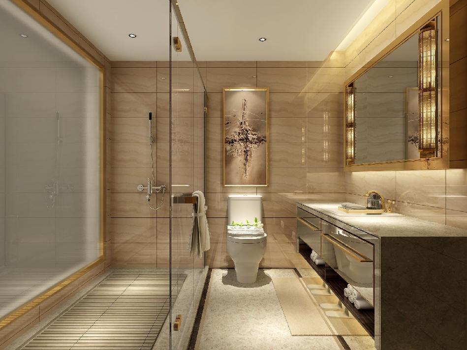 海丰怡冠酒店卫生间马桶欧式豪华卫生间设计图片赏析