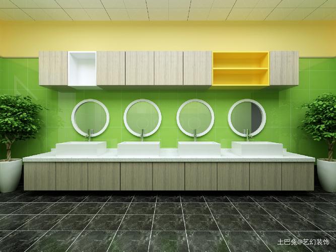 美术学校卫生间卫生间现代简约300m05设计图片赏析