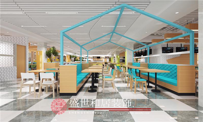 企业食堂装修设计效果图