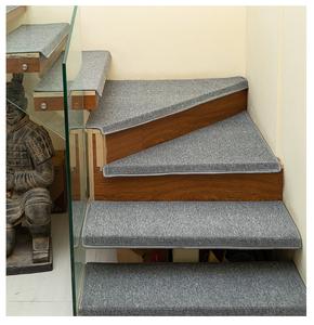 纯色楼梯踏步垫网红地毯免胶自粘家用台阶地垫防滑垫室内实木满铺