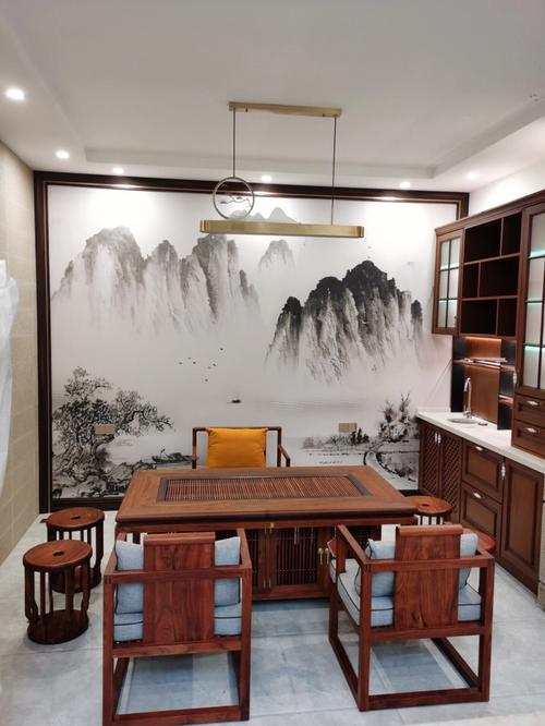 新中式茶室装修新家最喜欢的地方之一