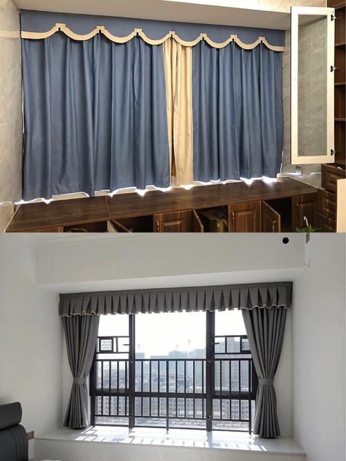 帘头可以美化窗帘能提高软装的整体视觉05同时还可以遮挡窗帘轨道
