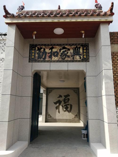 倾心打造中国式最美门楼小院金环质感漆装饰