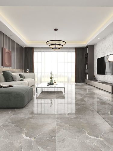 灰色通体大理石瓷砖800x1600客厅地砖大板背景墙防滑耐磨地板砖