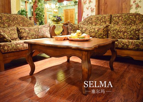 塞尔玛实木家具大小方茶几正方形方桌子白蜡木厂家直销定制