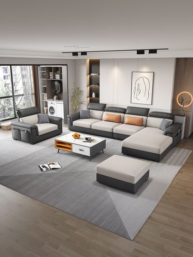 芝华仕头等舱北欧布艺沙发客厅现代简约大小户型家具2023年新款科