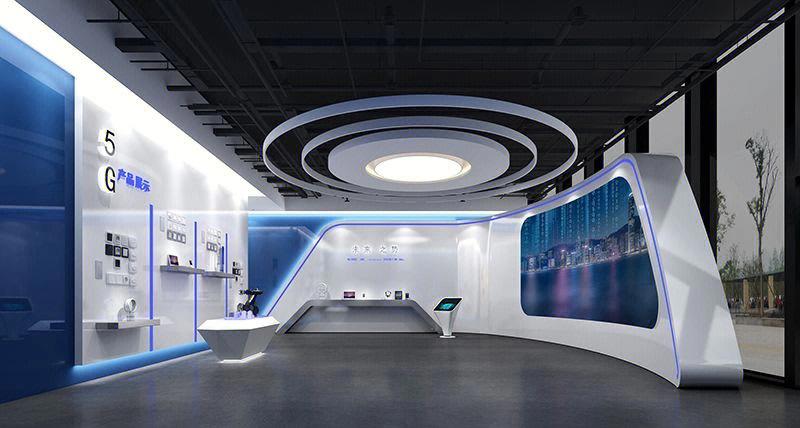 企业展厅设计中常用的三种技术形式