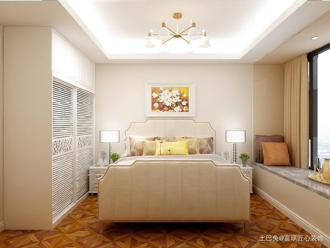 130平欧式风格简装卧室欧式豪华卧室设计图片赏析