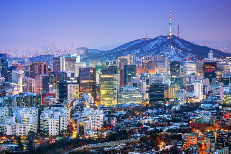 韩国首尔市建筑城市免费下载jpg格式1000像素编号36459333