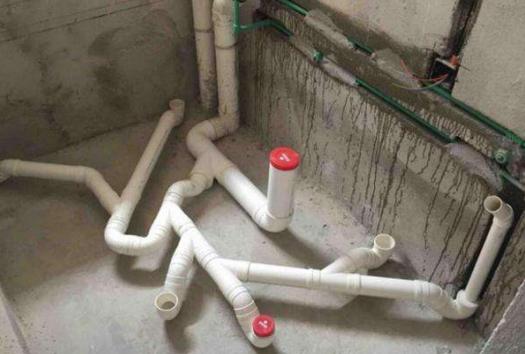 卫生间水管布置图卫生间水管的铺设步骤是怎么