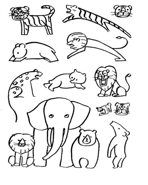 动物卡通图片简笔画海洋动物卡通图片简笔画