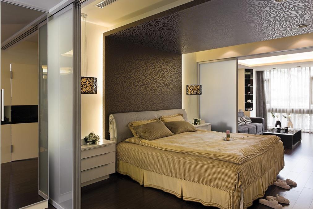 家装一居卧室简约现代设计效果图