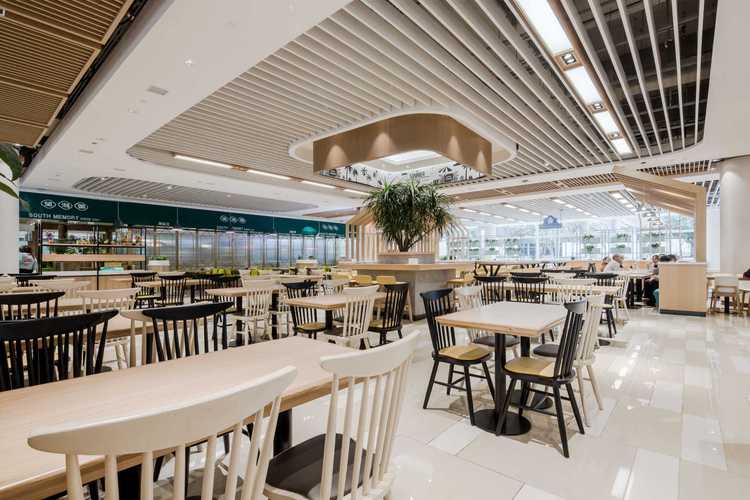 世界500强企业员工餐厅设计公装案例公装效果图餐厅设计效果图