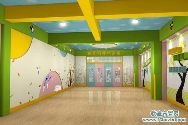 幼儿园门厅装修设计教室布置网