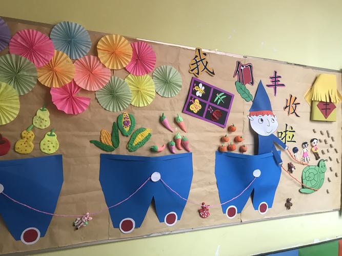 襄汾县第三幼儿园大班组主题墙及区域材料参观交流活动