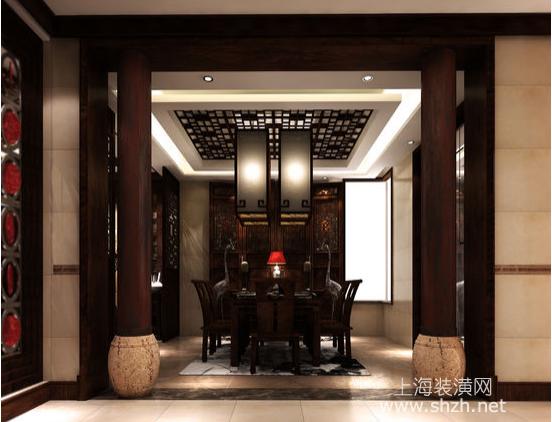 让家刮起浓浓中国风中式风格别墅装修案例鉴赏