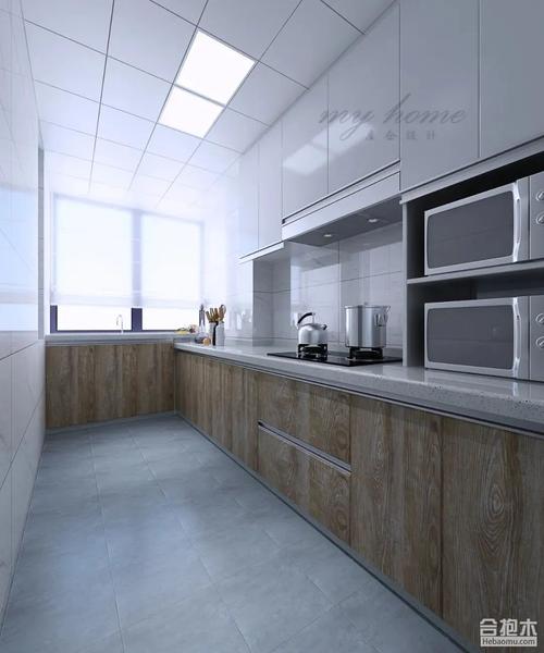 图②l型厨房是比较常见的布局之一很多户型预留的厨房空间都是长方形