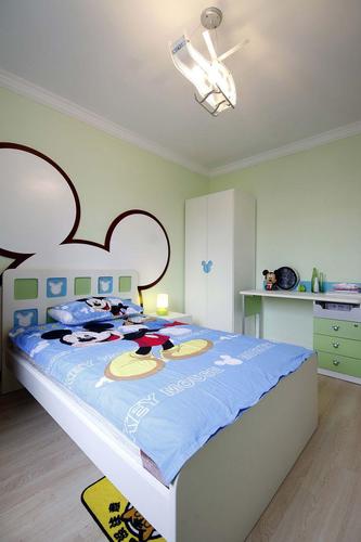 现代简约二居室儿童房装修效果图