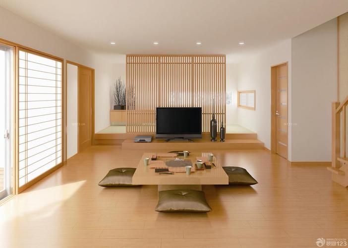 日式别墅简约风格客厅展示图片设计456装修效果图
