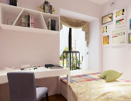现代家居小户型装修卧室设计效果图片