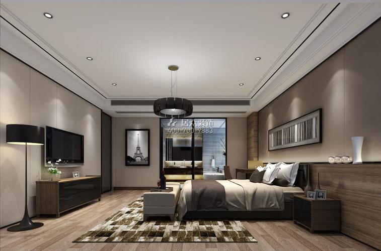 锦绣花园四期310平方米现代简约风格平层户型卧室装修效果图