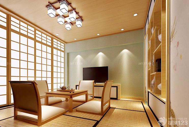 精致日式风格客厅榻榻米装修效果图