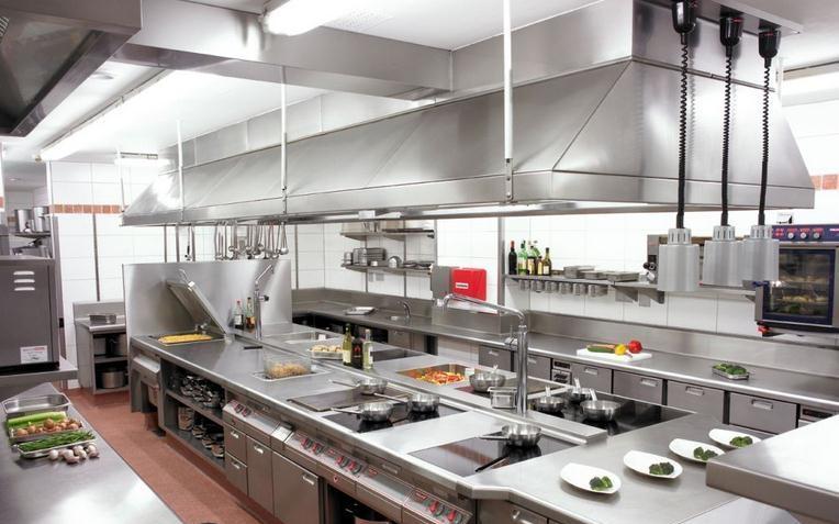 最新12平米饭店厨房装修效果图