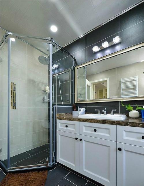卫生间装修效果图24例干湿分离设计总有一款适合你家