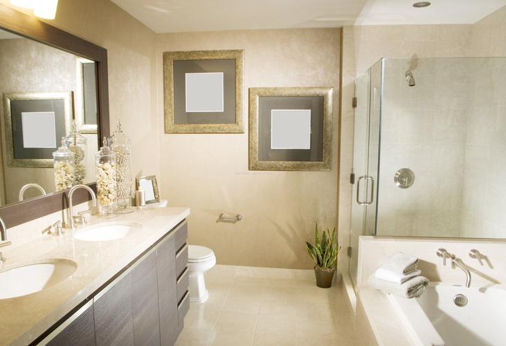 房屋风格卫生间浴室柜装修效果图片