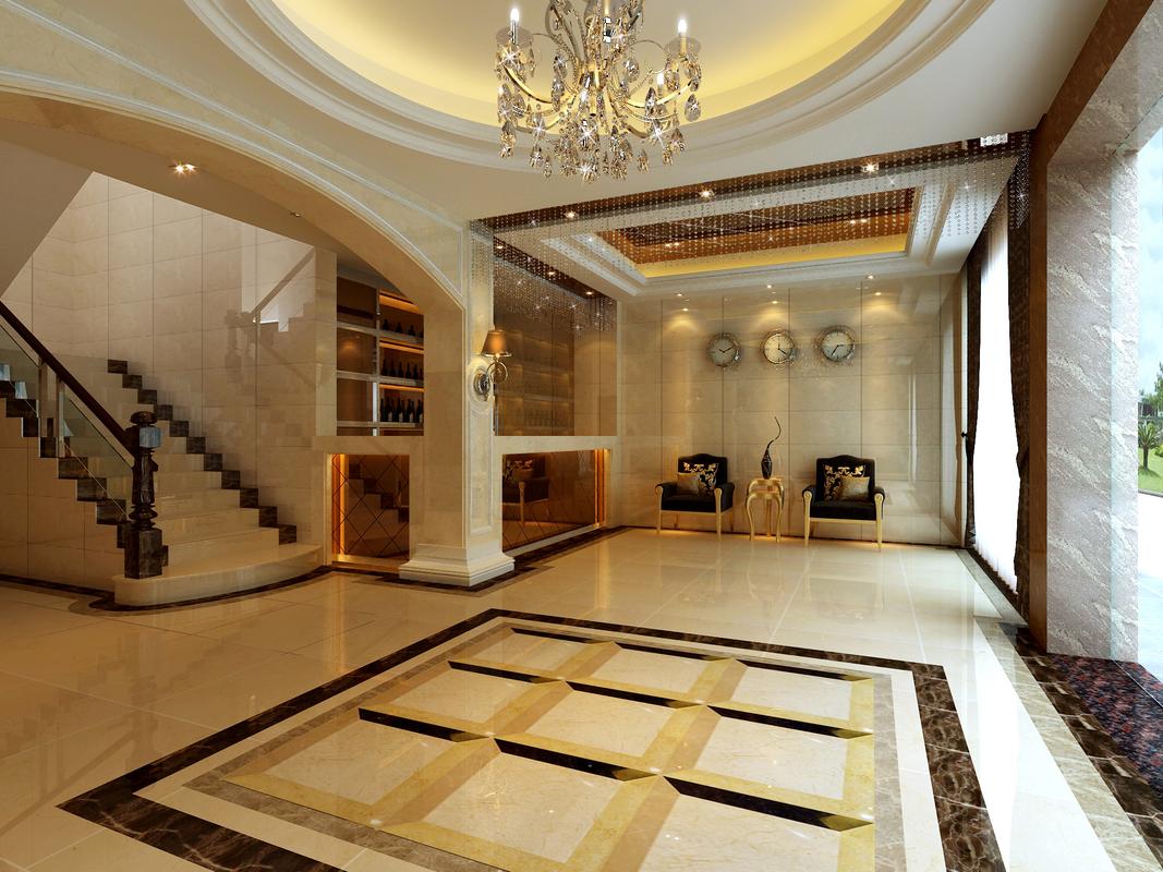 欧式宾馆空间设计60m以下家装装修案例效果图