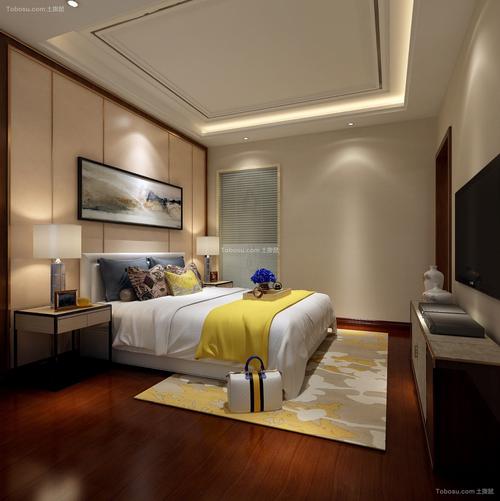 2023新中式卧室装修设计图片