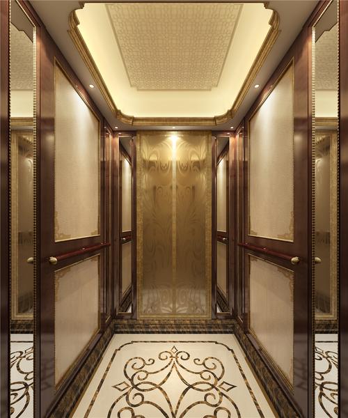 美式风格别墅电梯间装修效果图