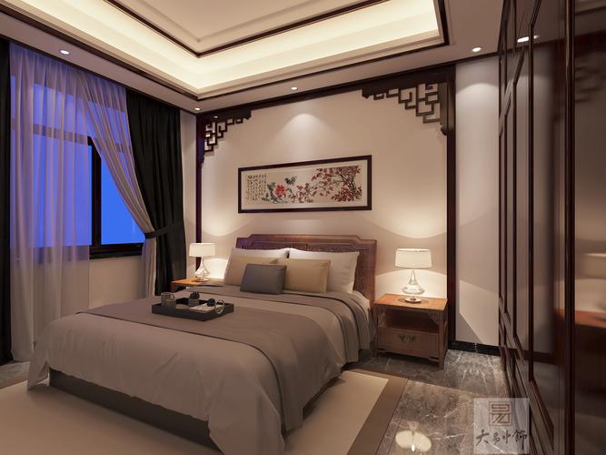 7款现代新中式卧室装修风格总有一款适合你
